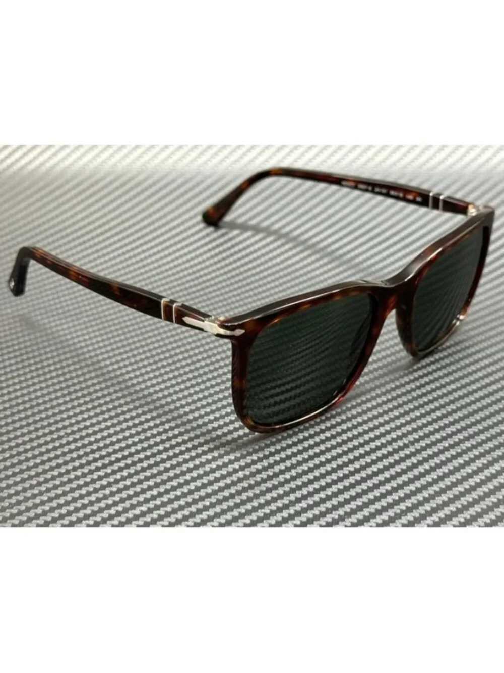 New Persol Men Brown Havana Sunglasses 56-19-145
